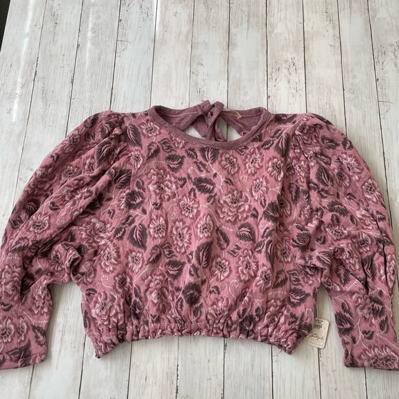 Free People No Ordinary Top in Smoked Pink Size XL - Picture 4 of 9